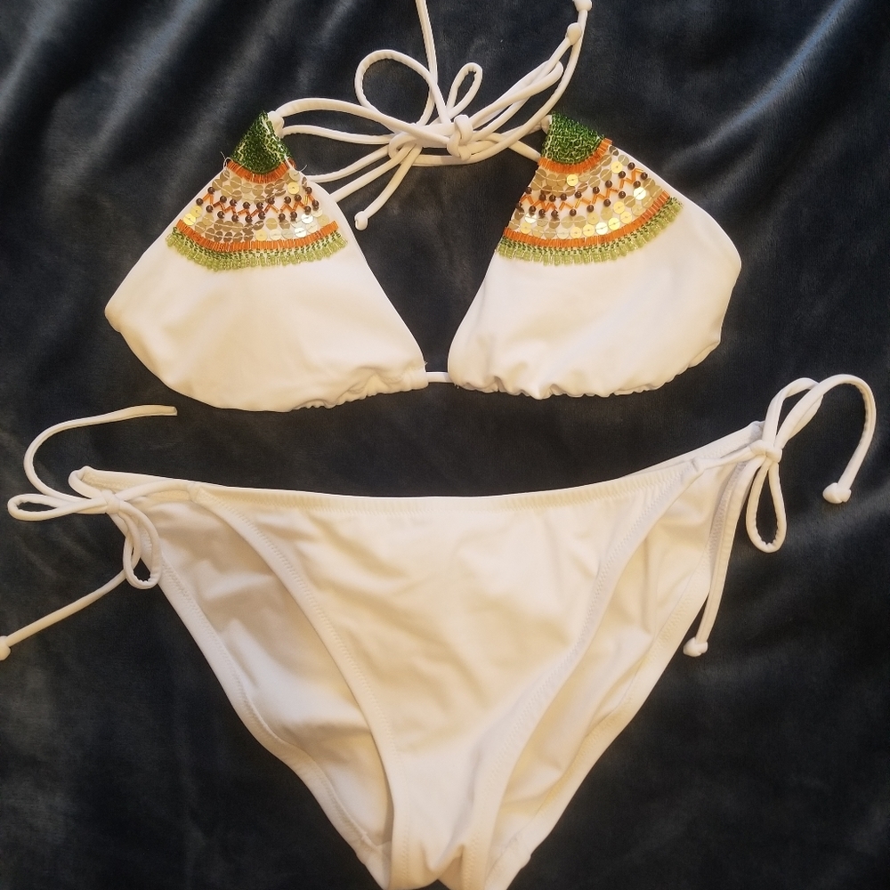 Victoria's Secret Beaded Bikini.